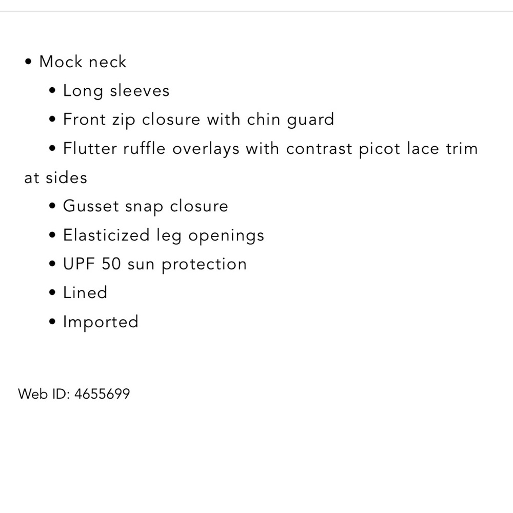 Miniclasix Girls' Ruffle Rash Guard - Pink - Picture 5 of 5